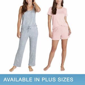 Eddie Bauer Ladies' 4-Piece Pajama Set
